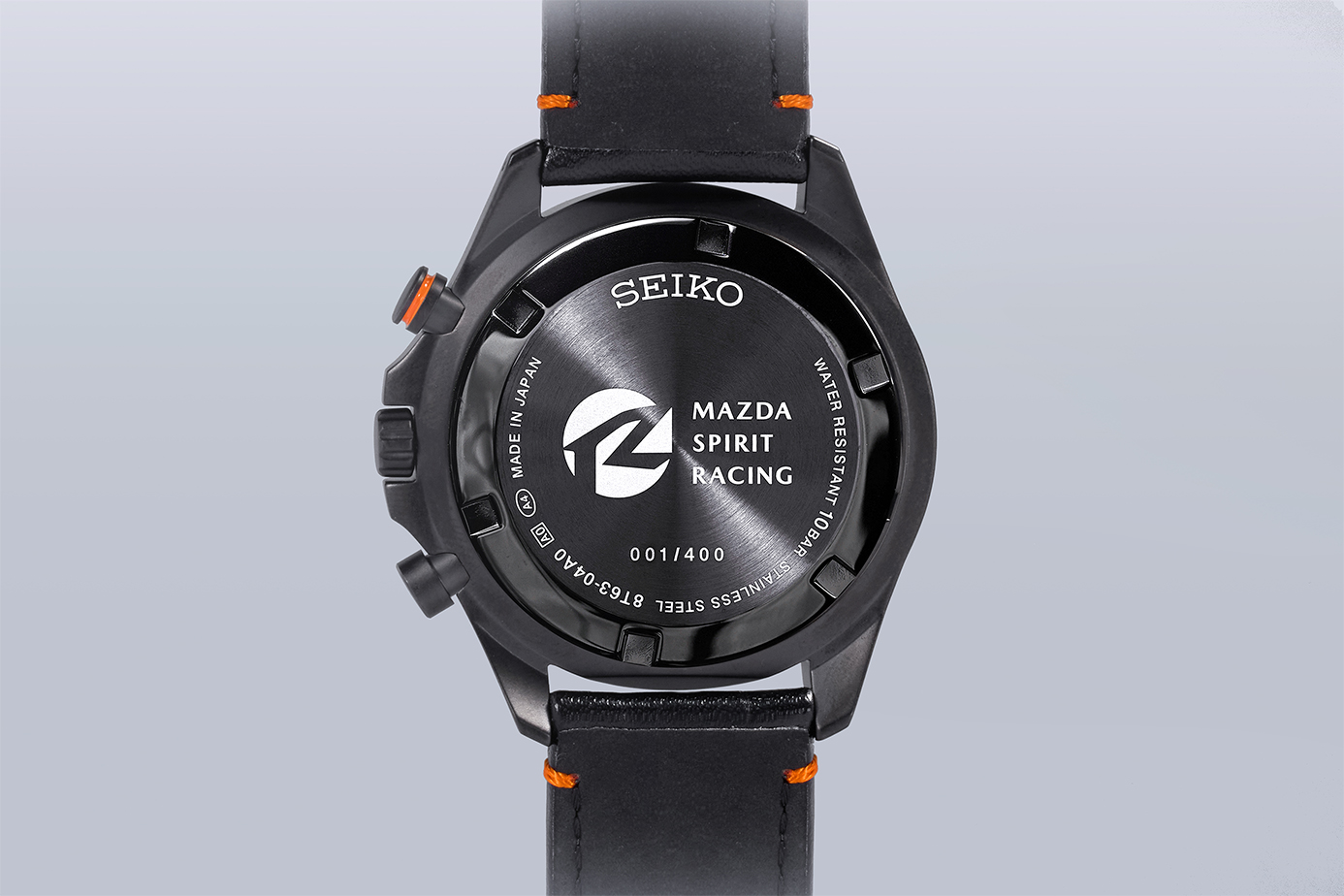 SEIKOコラボ MAZDA SPIRIT RACING クロノグラフウォッチ SEIKOｺﾗﾎﾞ】MAZDA SPIRIT RACING ｸﾛﾉｸﾞﾗﾌｳｵｯﾁ