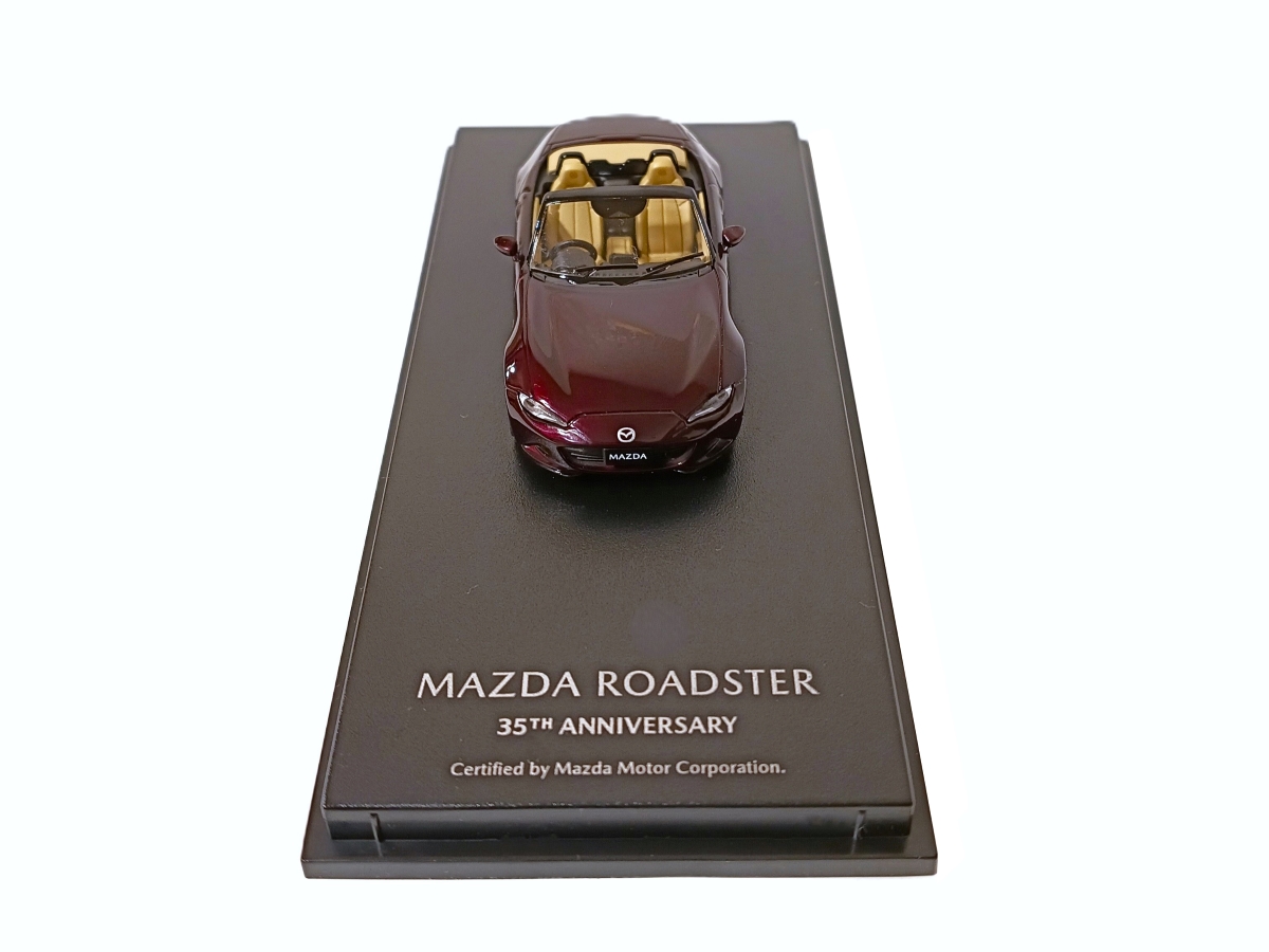 MAZDA ROADSTER 35周年記念車モデルカー 1/64｜MAZDA COLLECTION 