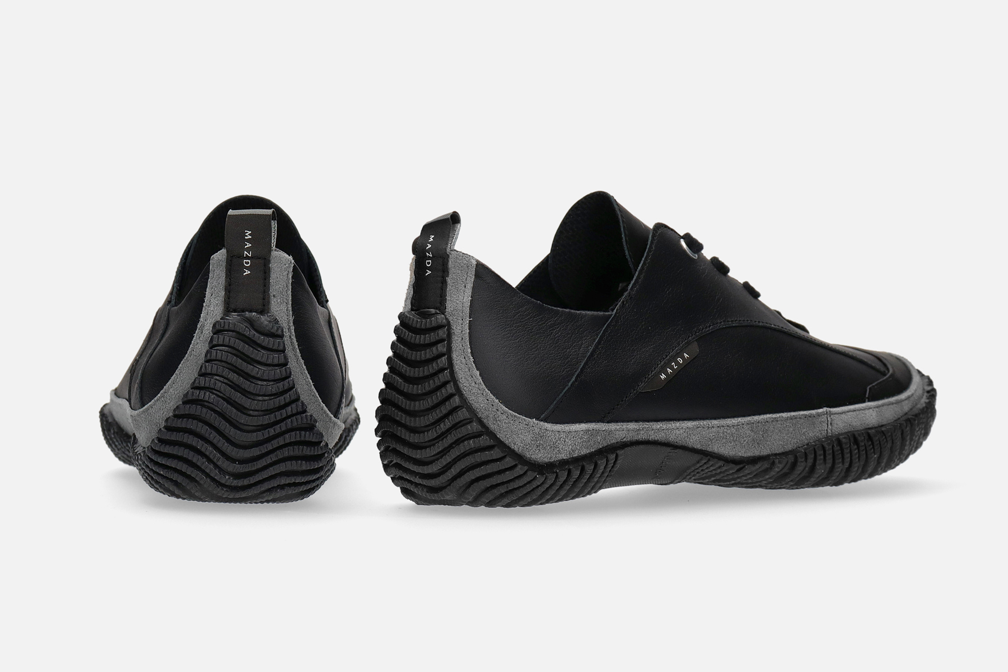 M様 レザースニーカー SP-MZD（BLACK/BLACK)