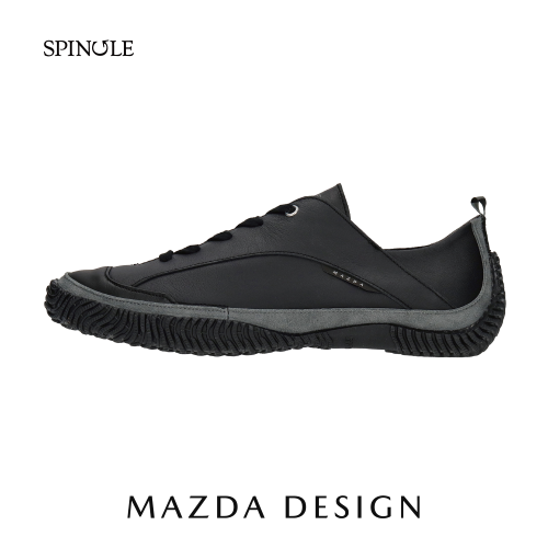 レザースニーカー  SP-MZD（BLACK/BLACK)