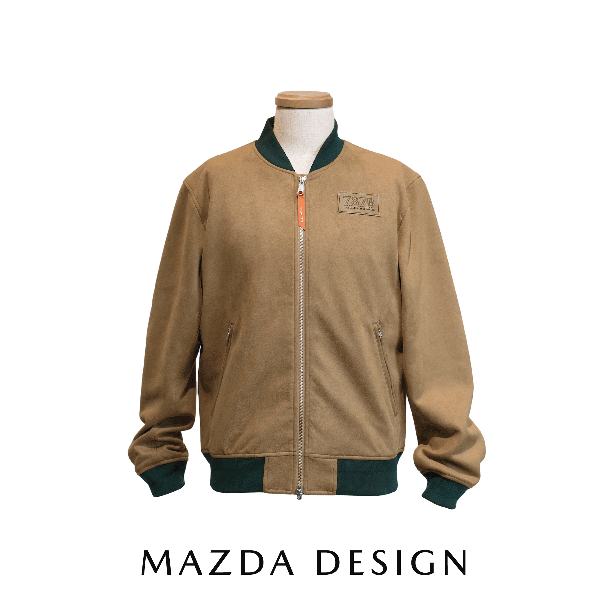 フェイクスエードブルゾン MAZDA 787B