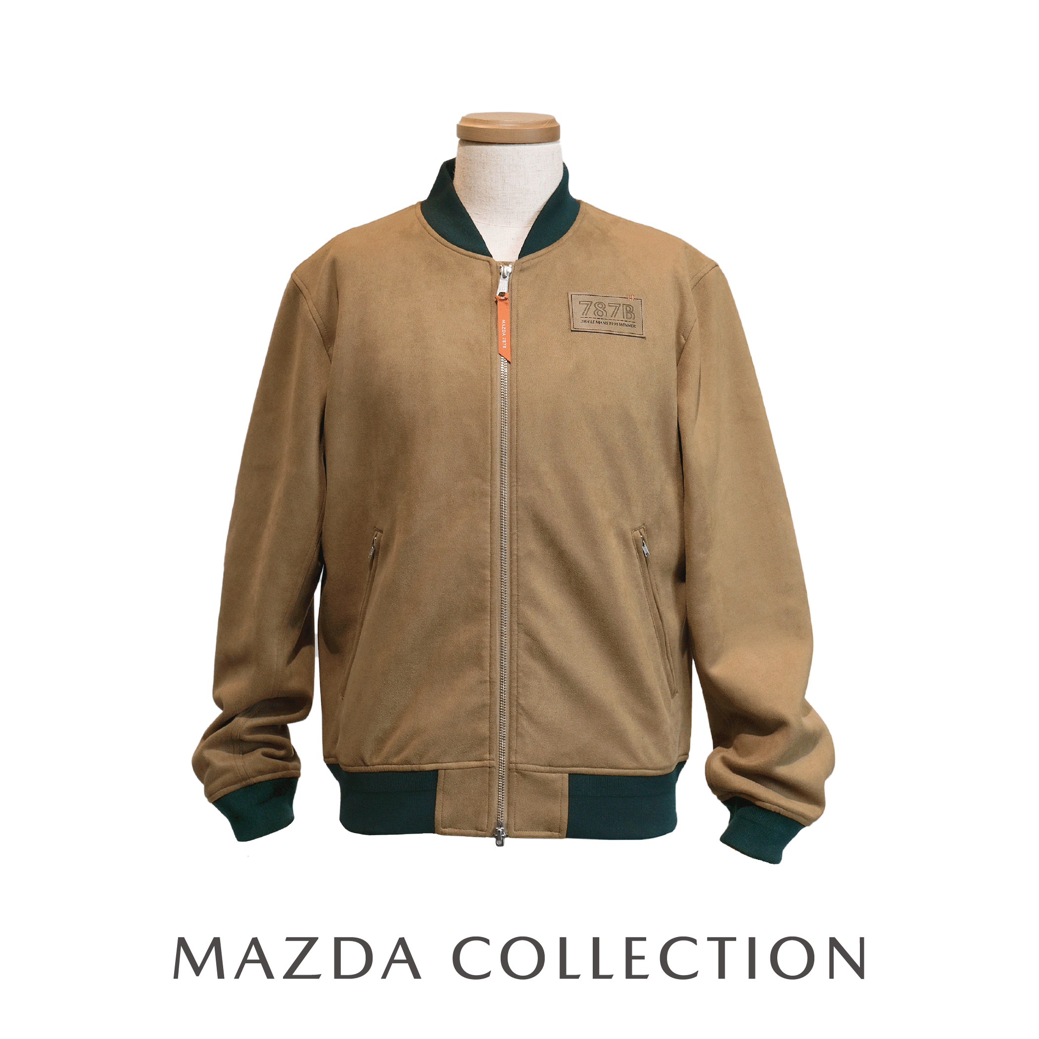 フェイクスエードブルゾン MAZDA 787B