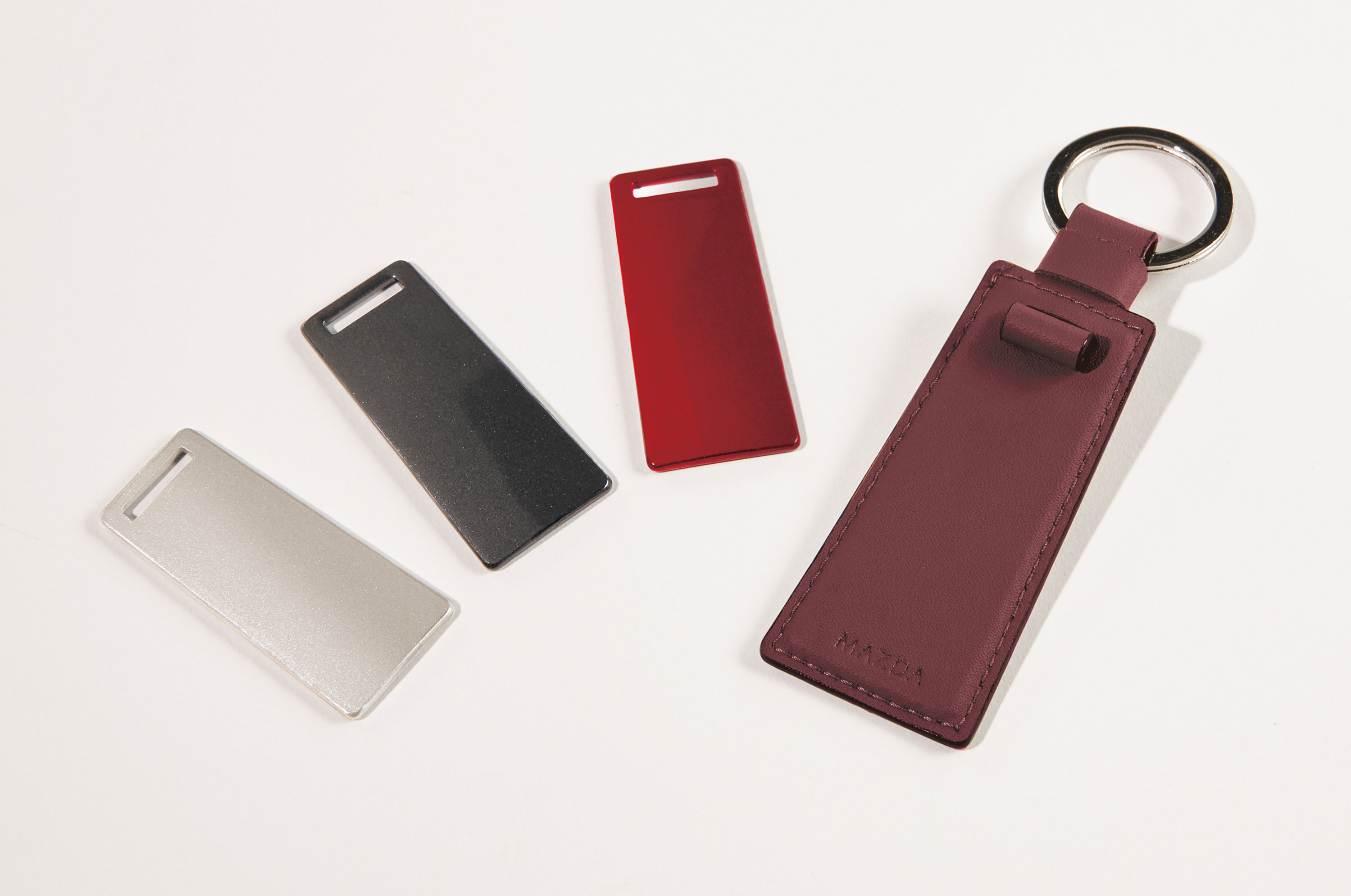 ボディカラーキーリング バーガンディ