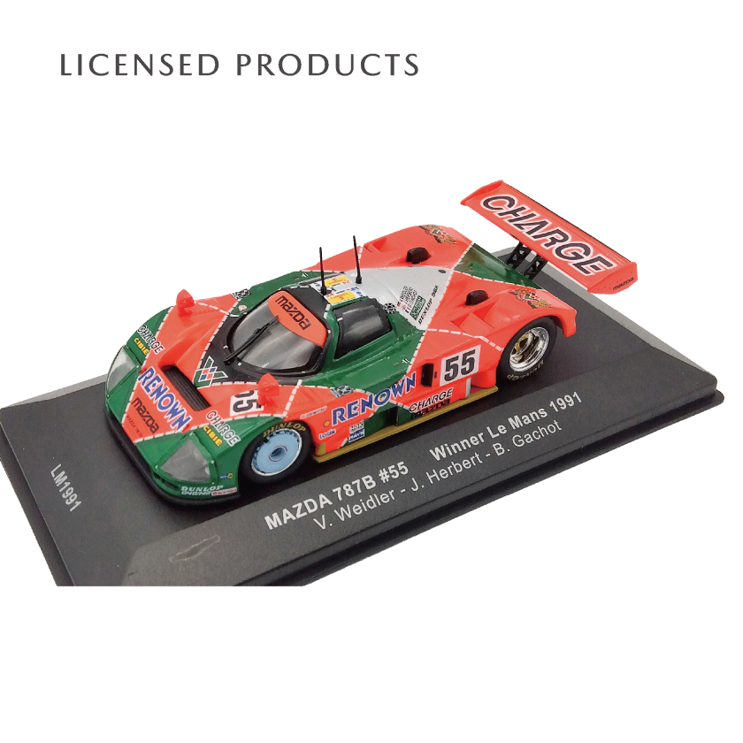 787Bルマン1991優勝車 1/43