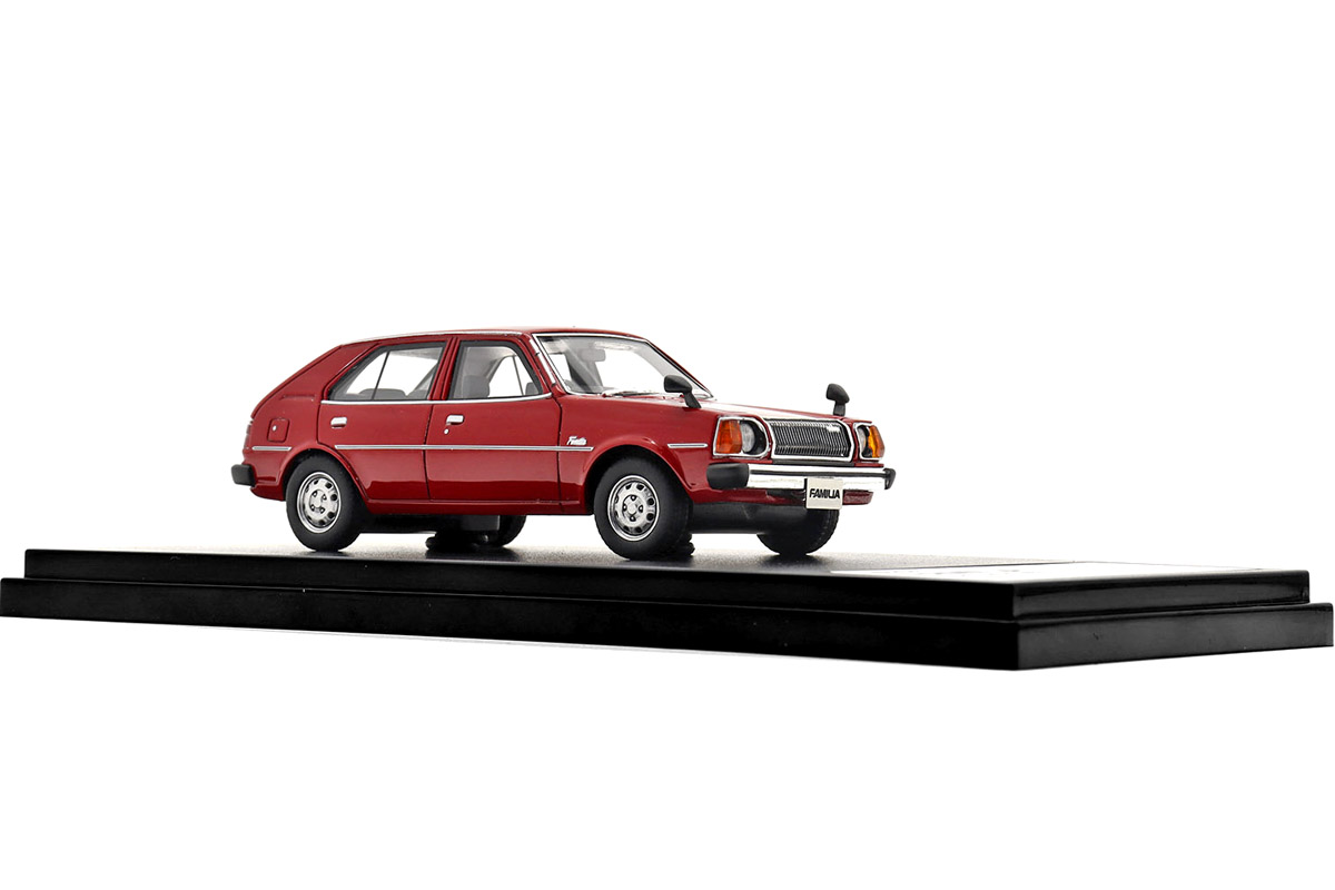 MAZDA FAMIRIA Coupe ミニカー Bandai 1/20 Mazda Familia Rotary Coupe | The Sprue Lagoon