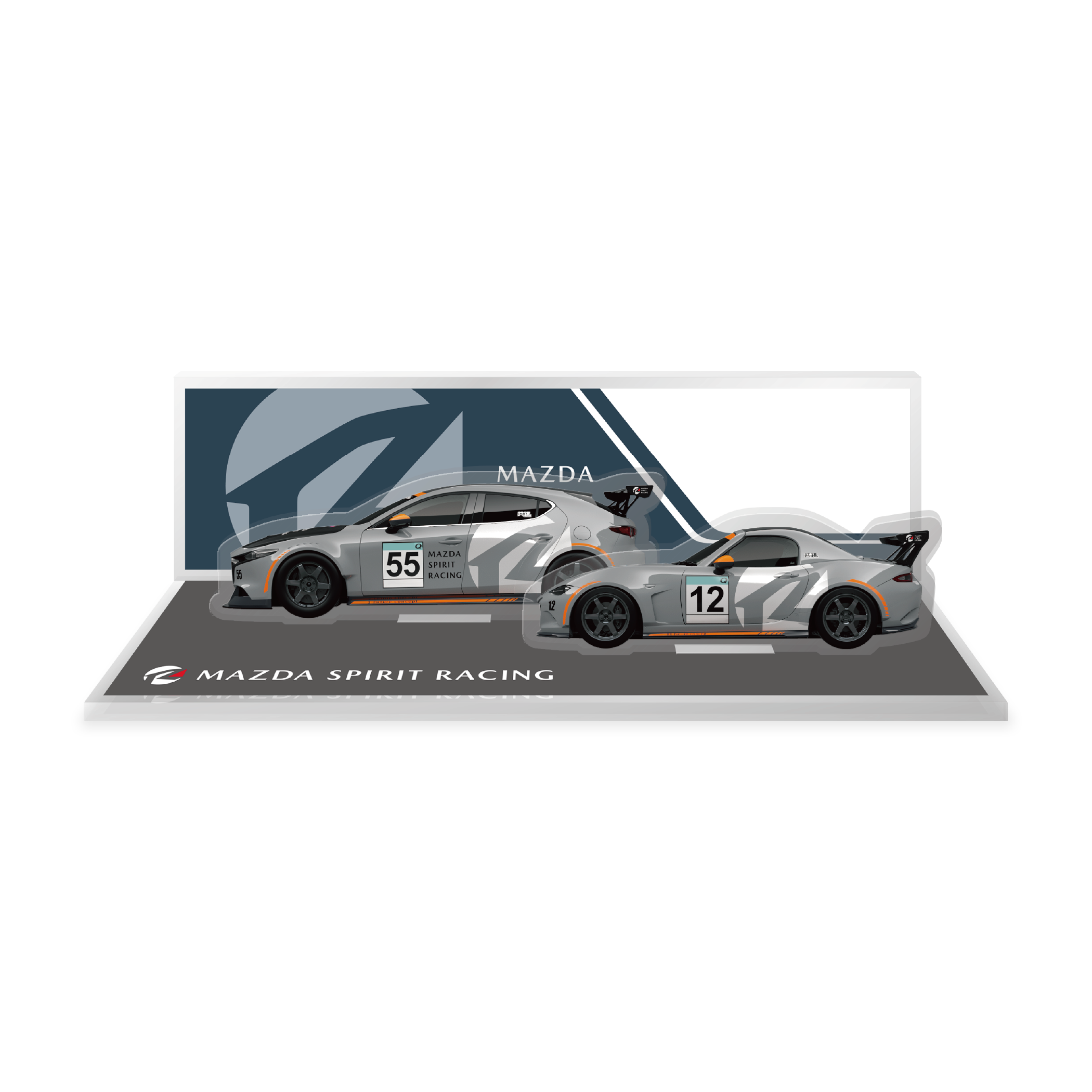 MAZDA SPIRIT RACINGアクリルキーホルダー